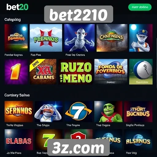 Bet2210 e suas opções de jogos variados