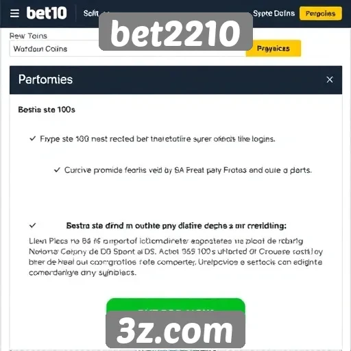 Promoções e bônus oferecidos pelo bet2210